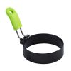 1pc Multicolor Nonstick Egg Rings; Round Ring Molds For English Muffins Pancake Cooking Pan; Portable Grilling Accessories For Camping Indoor Bre