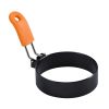 1pc Multicolor Nonstick Egg Rings; Round Ring Molds For English Muffins Pancake Cooking Pan; Portable Grilling Accessories For Camping Indoor Bre