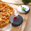 1pc Stainless Steel Round Wheel Cutter With Lid For Cake, Bread, And Pies - Kitchen Baking Tool With Roulette Roller, Suitable For Home Kitchen B